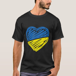 Vintage Oekraïne Oekraïense Vlag Trots Oekraïne Vl T-shirt
