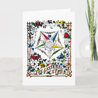 Vintage OES Signet - Blank Card Feestdagen Kaart