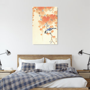Vintage Ohara Koson Japanse Vogelkunstprint Canvas Afdruk
