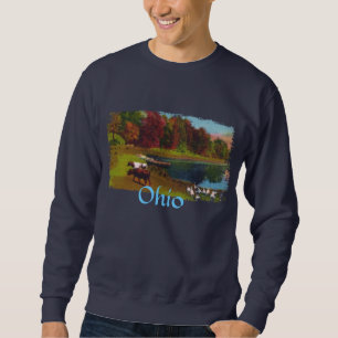 Vintage Ohio Boerderij Mannen Shirt