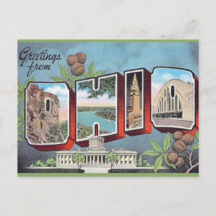 Vintage Ohio Briefkaart