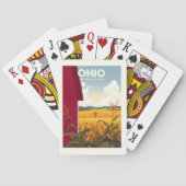 Vintage Ohio Pokerkaarten (Achterkant)