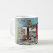 Vintage Ohio Postcard Mug (Devant gauche)
