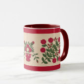 Vintage Old Quilt Squares Quilter Mug Cup (Devant droit)