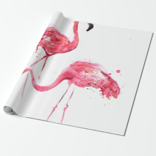 vintage onder palmbomen tegen een blauwe hemel cadeaupapier