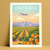 Vintage Ontario California Briefkaart