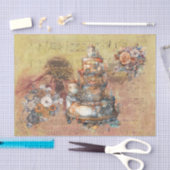 Vintage ontkoppelen Ephemera Steampunk bruiloft Tissuepapier (Craft)