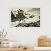 Vintage Oostenrijk, Grossglockner Poster (Keuken)