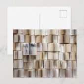 Vintage Open Boeken Boeken Pagina's Briefkaart (Voorkant / Achterkant)