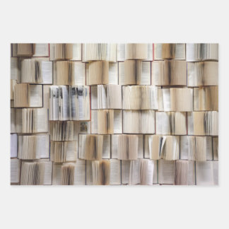 Vintage Open Boeken Boeken Pagina's Inpakpapier Vel