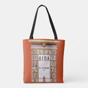 Vintage operamuziek, Egyptische Aida van Verdi Draagtas