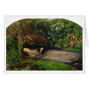 Vintage - Ophelia door Millais,