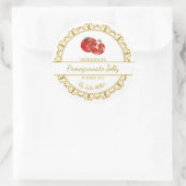 Vintage or fait maison grenade Étiquette Jelly (Sac)