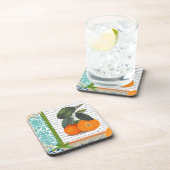 Vintage Oranje onderzetters (Rechterzijde)