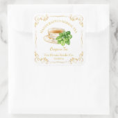 Vintage Oregano Thee Vierkante Label (Tas)