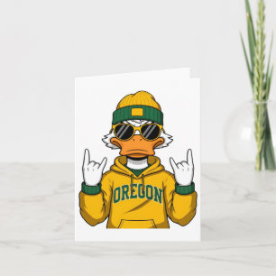 Vintage Oregon Voornaam Retro Stijl Dieren Cadeau Kaart