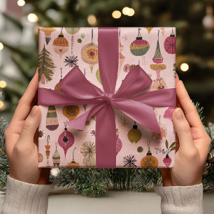 Vintage Ornament Motief Cadeaupapier