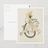 Vintage Ottilia Adelborg Bloemen Nummer - 6 Briefkaart (Voorkant / Achterkant)