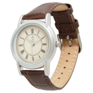 Vintage Ouder Waarderingshorloge - Klassiek Leer Horloge