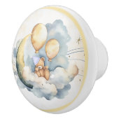 Vintage Over the Moon Keramische Knop (Rechts)