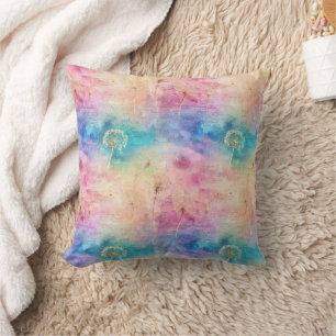 Vintage Paardenbloem Abstract Patroon (7) Kussen