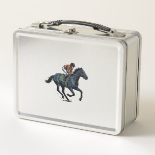 Vintage paardenrennen jockey vector ontwerp_1