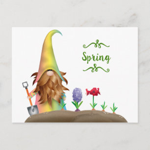 Vintage paasbunny Briefkaart