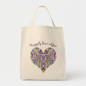 Vintage Paisley Tote Bag (Voorkant)