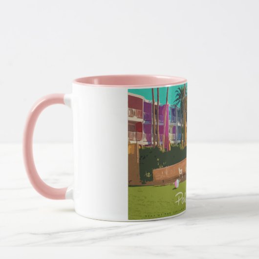 Vintage Palm Springs Mug (Gauche)