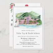 Vintage Palms | Hawaiiaanse Trouw Itinerary (Voorkant / Achterkant)