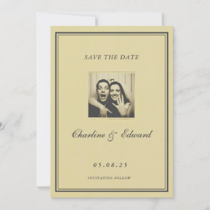 Vintage Papier Nostalgische Photoautomat Save the