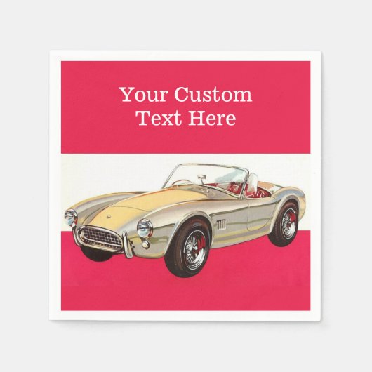 Vintage papieren servetten (Voorkant)