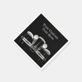 Vintage papieren servetten (Hoek)