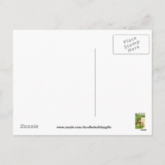 Vintage Pâques - carte postale (Dos)