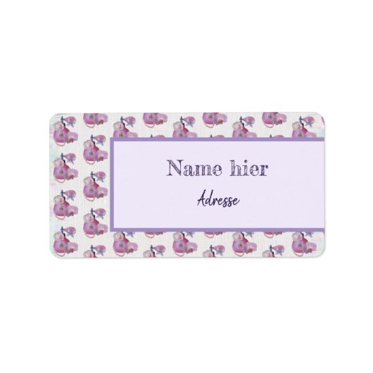 Vintage Parfüm Etiket (Voorkant)