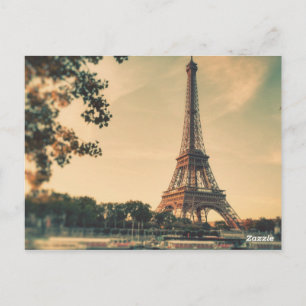 Vintage Parijs Briefkaart