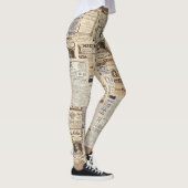 Vintage Parijs Leggings (Rechts)