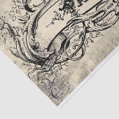 Vintage Parijs Tissuepapier (Detail)