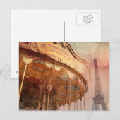 Vintage Paris postcard Briefkaart (Voorkant / Achterkant)