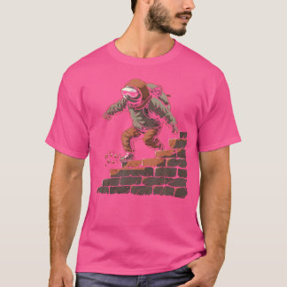 Vintage Parkour Boys T-shirt Pour Amateurs de Park
