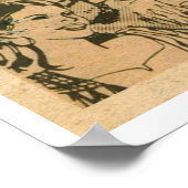 Vintage Paronella Park Reisposter Poster (Hoek)