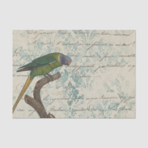 Vintage Parrot Tissuepapier