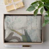 Vintage Parrot Tissuepapier (Geschenk)