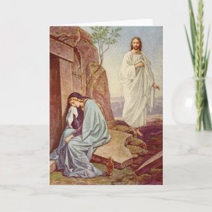 Vintage: Pasen - Feestdagen Kaart