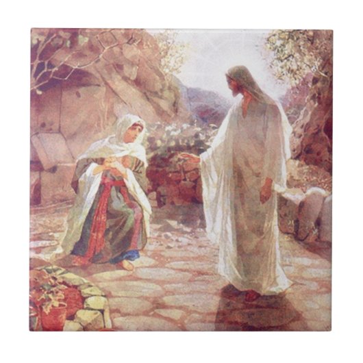 Vintage : pasen- tegeltje (Voorkant)