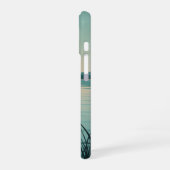 Vintage Pastel Lake iPhone 16 Hoesje (Linkerkant)