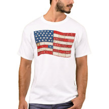 Vintage Patchwork Amerikaanse Vlag | Patriottische