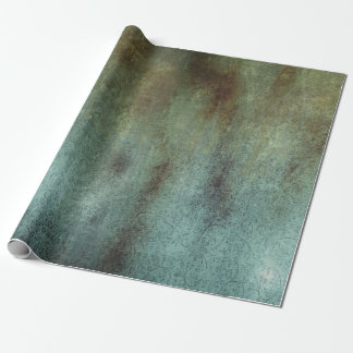 Vintage Patina Elegance – Aged Texture with Orname Cadeaupapier