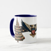 Vintage Patriotic Mug (Devant gauche)