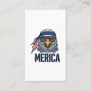 Vintage Patriottische Adelaar Merica T-shirt Ontwe Visitekaartje